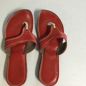 Kino Ladies Leather Sandals Size 10